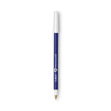 BIC® Prevaguard Ballpoint Pen, Stick, Medium 1 Mm, Blue Ink-blue Barrel, 8-pack freeshipping - TVN Wholesale